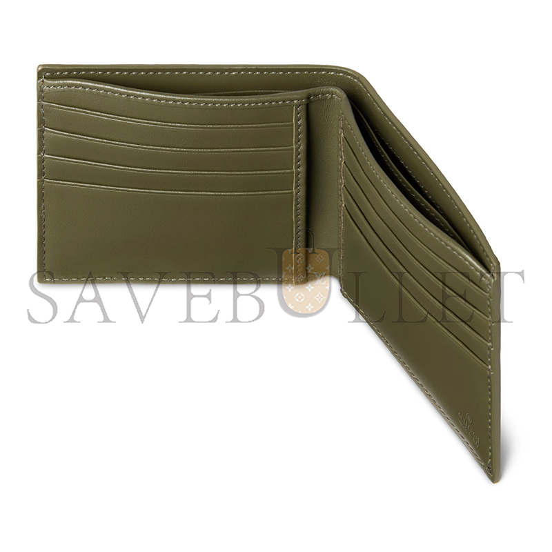 Gvc*1 gg monogram bi-fold wallet 768243 (21*9cm)